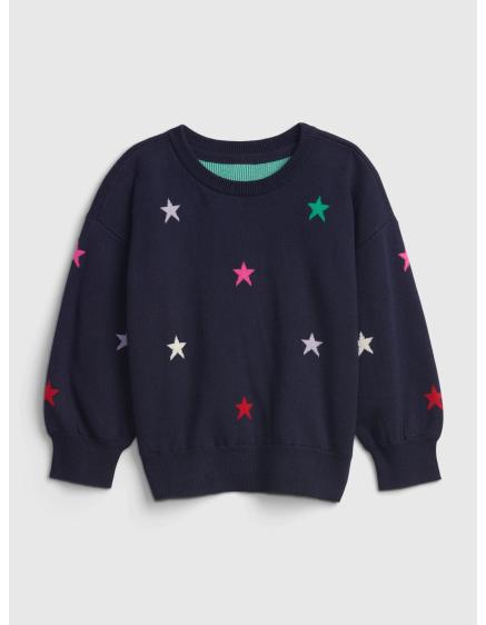 Dětský svetr s hvězdičkami