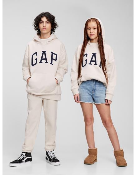 Teen mikina GAP logo s kapucí Unisex