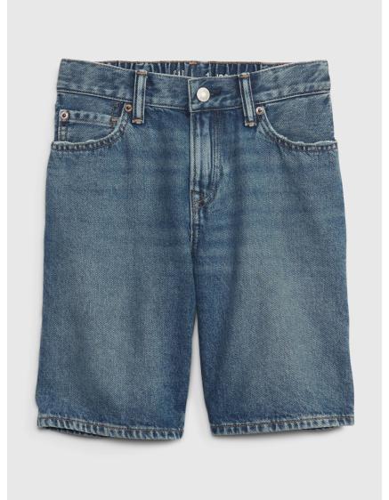 Levně Dětské džínové kraťasy '90s loose