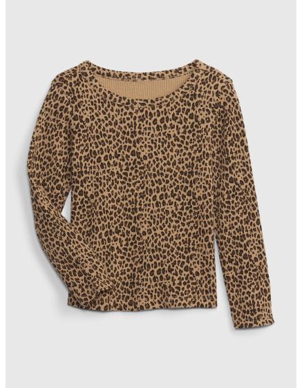 Dětské tričko vzor leopard