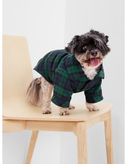 Kostkované pyžamo pro psa