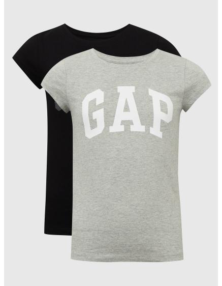 Dětská trička s logem GAP, 2 ks
