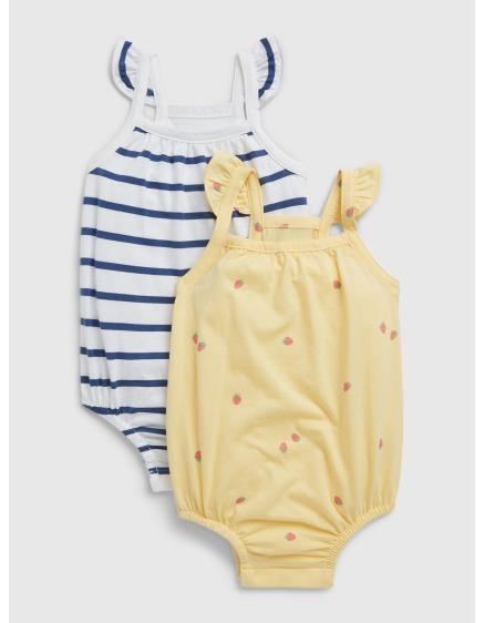 Levně Baby body z organické bavlny, 2 ks
