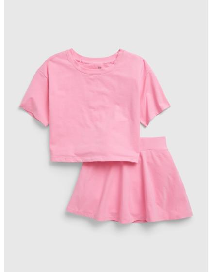 Dětská kraťasová sukně a tričko