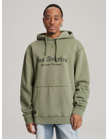 Levně Pánská mikina FREEFELL B1577 khaki barva