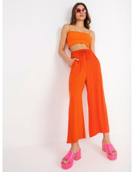 Dámské kalhoty SUBLEVEL oranžové