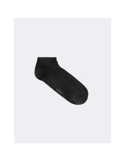 Nízké ponožky Minfunky z bavlny Supima® Černá O