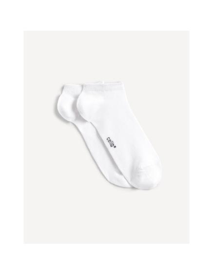 Nízké ponožky Minfunky z bavlny Supima® Bílá ON