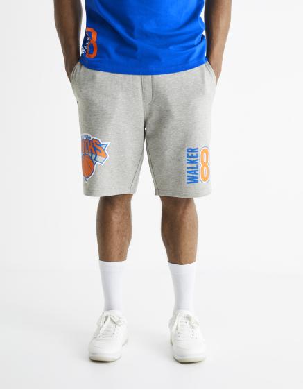 Levně Teplákové kraťasy NBA N.Y. Knicks
