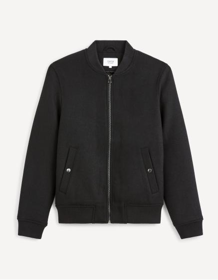 Levně Vlněný bomber Cubeauty