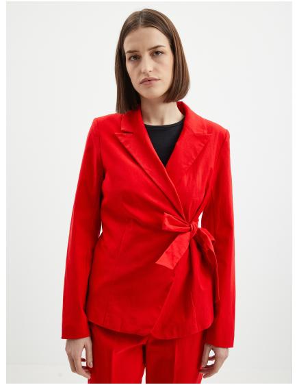 Červené dámské sako