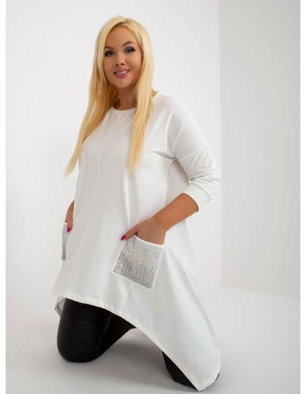 Dámská halenka plus size CILA ecru