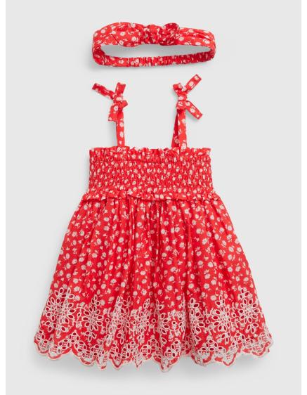 Levně Baby floral šaty