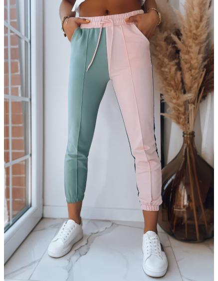 Levně Dámské tepláky PASTELS růžové