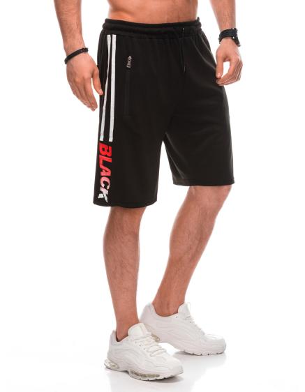 Pánské kraťasy W471 černá/červená