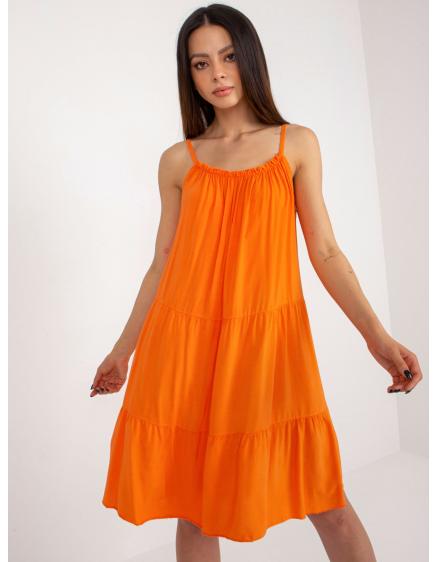 Dámské šaty OCH BELLA oranžové