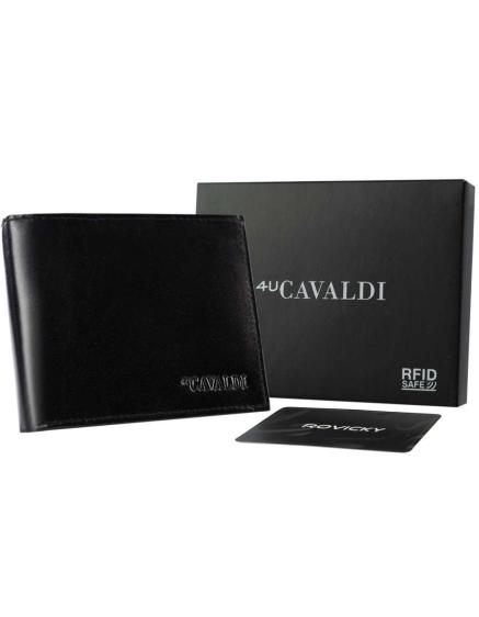 Kožená peněženka RFID CAVALDI 0002-BS