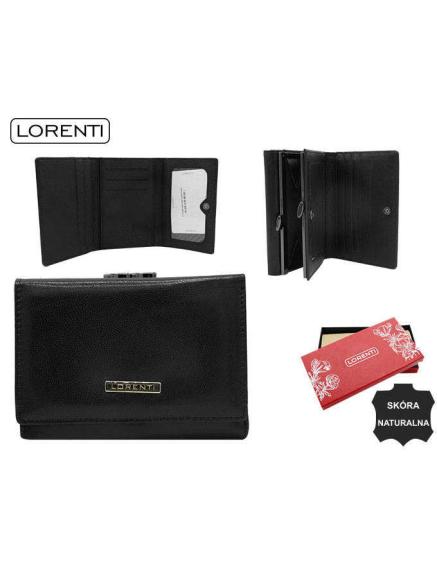 Dámská kožená peněženka 15-09-CIS-3276 BLACK