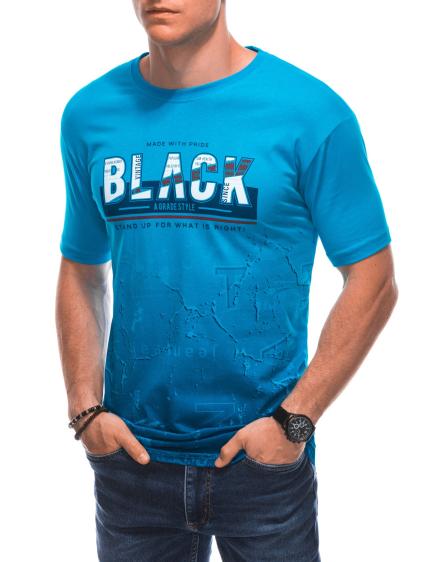 Pánské tričko S1878 světle modré