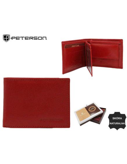 Dámská kožená peněženka PTN RD-280-GCL červená