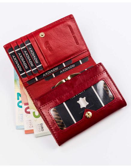 Kožená peněženka ROVICKY 8804-BPRN