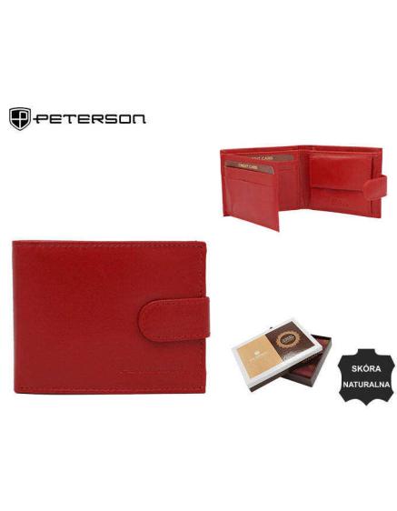 Dámská kožená peněženka PTN RD-260-GCL červená