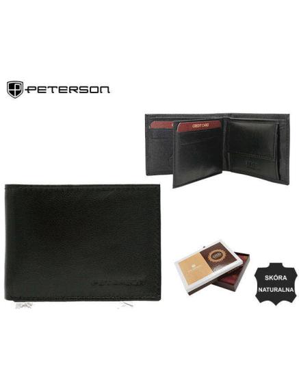 Dámská kožená peněženka PTN RD-280-GCL černá
