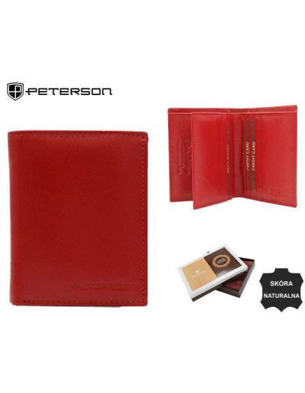 Dámská kožená peněženka PTN RD-290-GCL červená