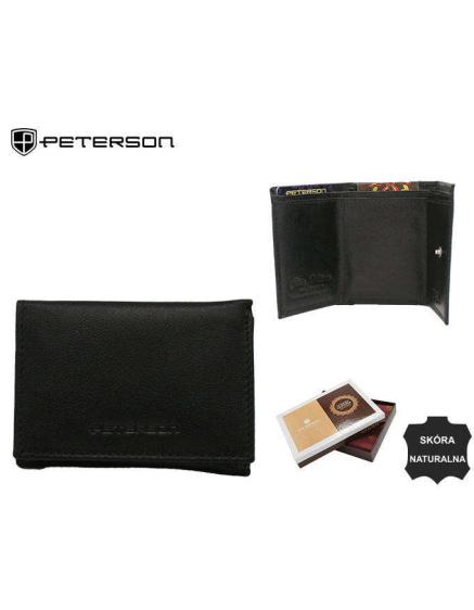 Dámská kožená peněženka PTN RD-200-GCL černá