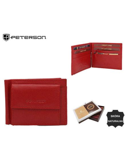 Dámská kožená peněženka PTN RD-250-GCL červená