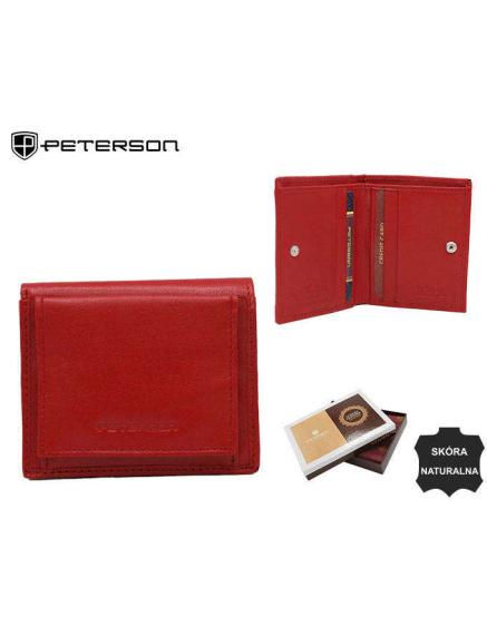 Dámská kožená peněženka PTN RD-220-GCL červená