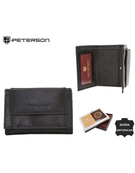 Dámská kožená peněženka PTN RD-240-GCL ČERNÁ