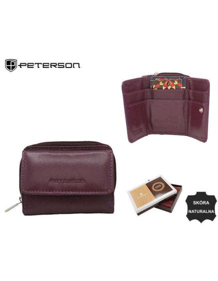 Dámská kožená peněženka PTN RD-210-MCL fialová