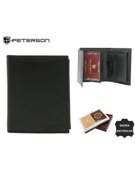 Dámská kožená peněženka PTN RD-270-GCL černá
