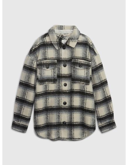Dětská kostkovaná bunda