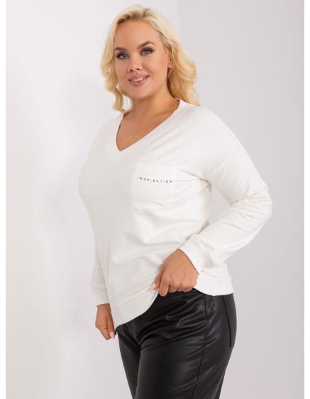 Dámská halenka plus size SKY ecru