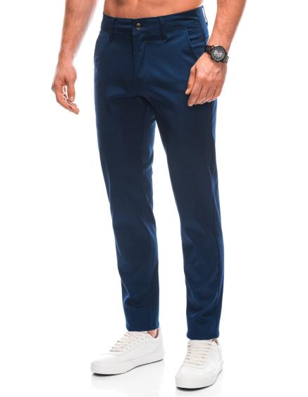 Pánské kalhoty chino P1425 tmavě modré