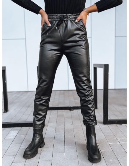 Dámské voskované kalhoty LAPIS černé