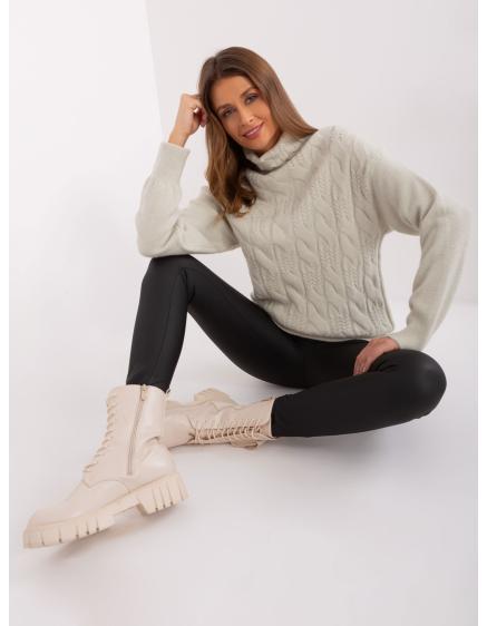 Levně Dámské legíny z ekokůže SLIM černé