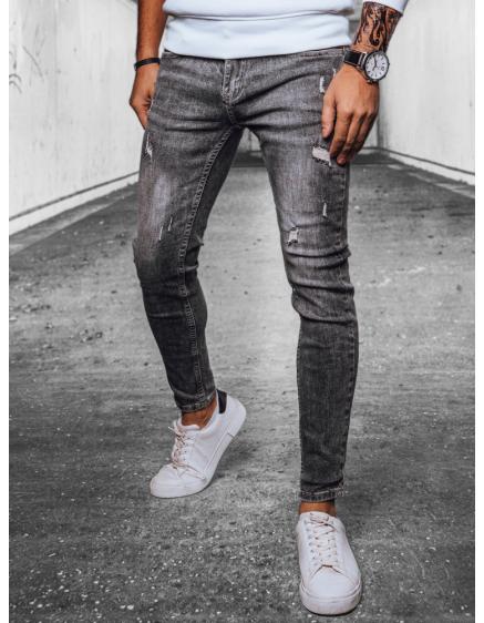 Pánské džínové kalhoty DENIM šedé