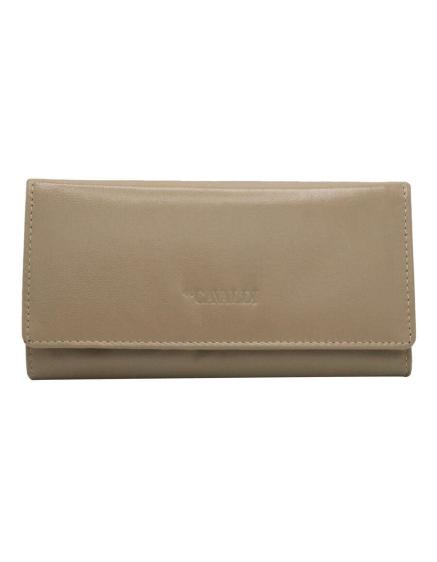 Dámská kožená peněženka RD-12-GCL béžová