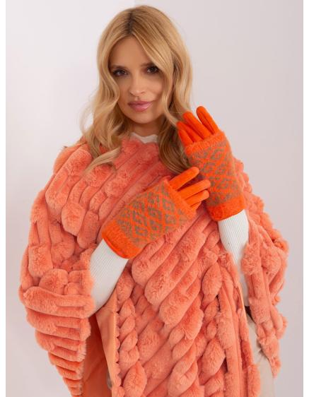Dámské rukavice OBA oranžové