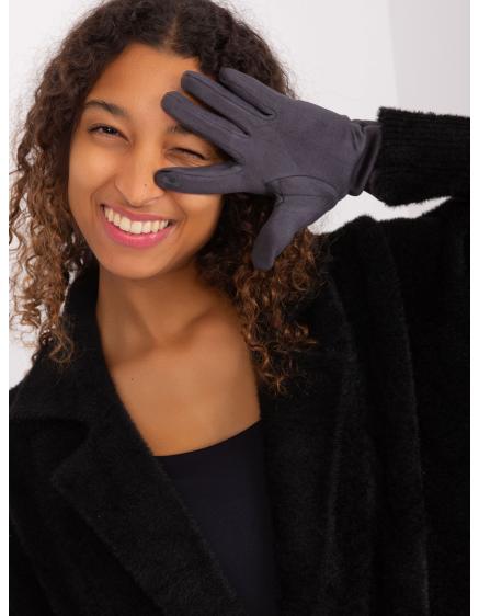 Dámské rukavice TOUCH tmavě šedé