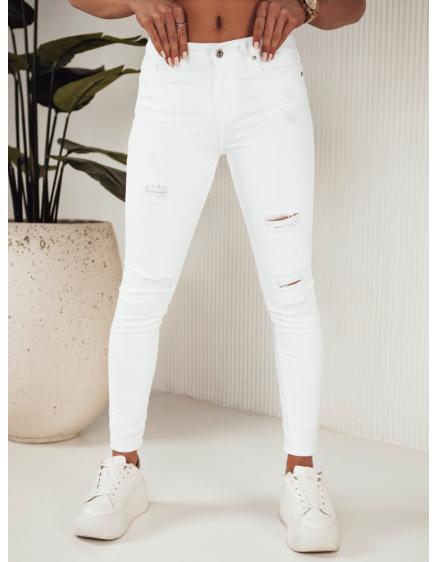 Dámské džínové kalhoty NOEL bílé