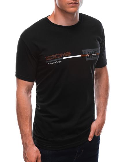 Pánské tričko S1715 černé