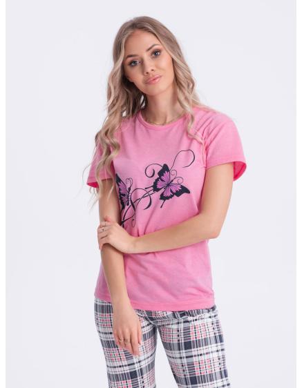 Dámské pyžamo ULR269 růžové