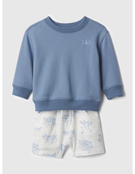 Levně Baby set mikina a kraťasy
