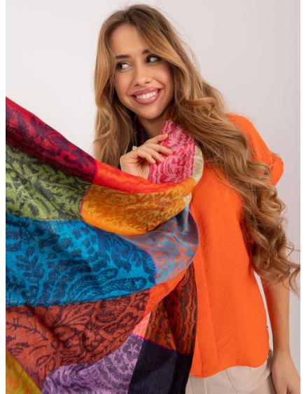 Dámský šátek s barevnými vzory