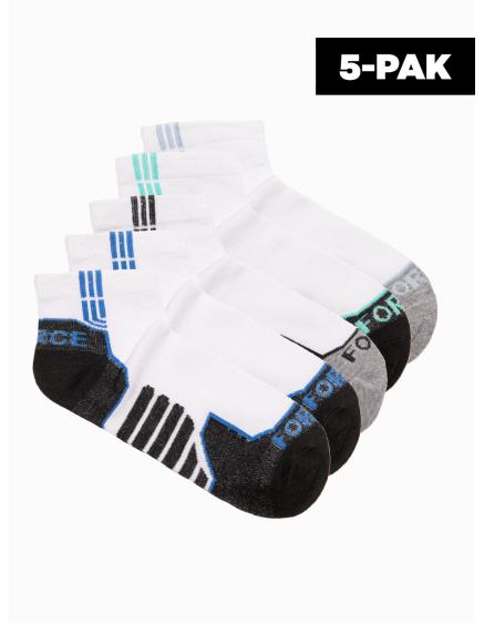 Pánské ponožky U468 white 5-pack