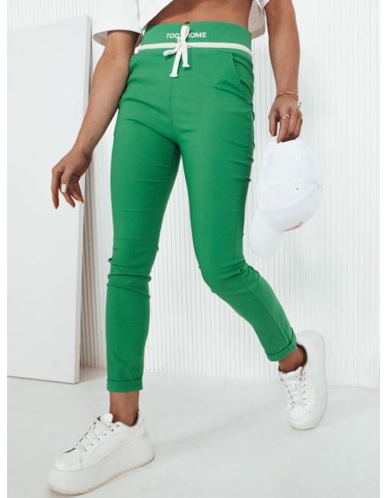 Dámské kalhoty TONTA zelené